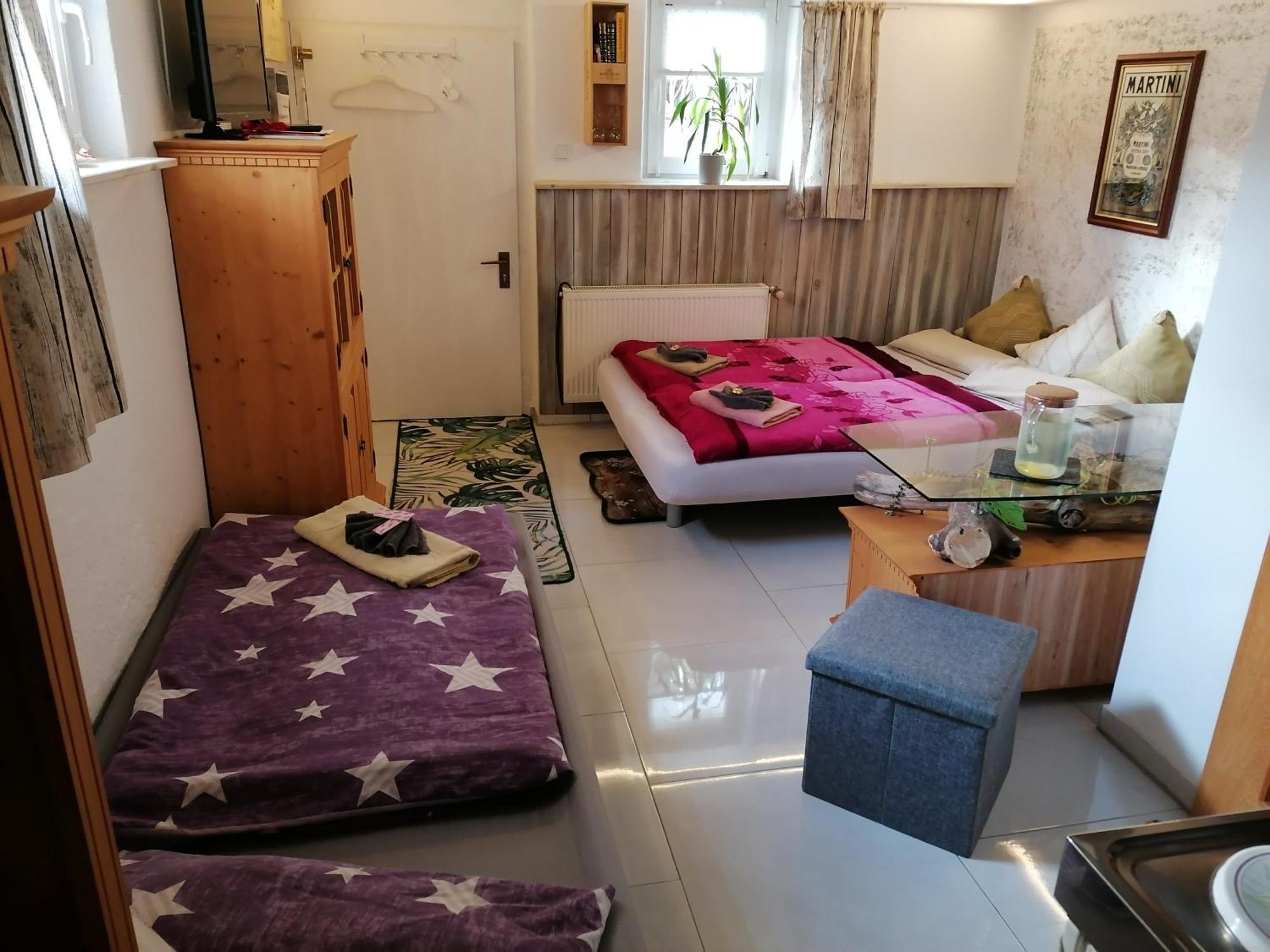 Kleines Studio Im Eichenwaeldchen, 1 Zimmer Kueche Bad Friedrichsgrun Dış mekan fotoğraf